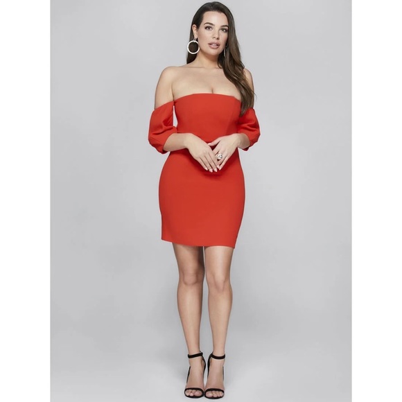 Marciano Avery off-the-shoulder mini dress - Picture 6 of 6